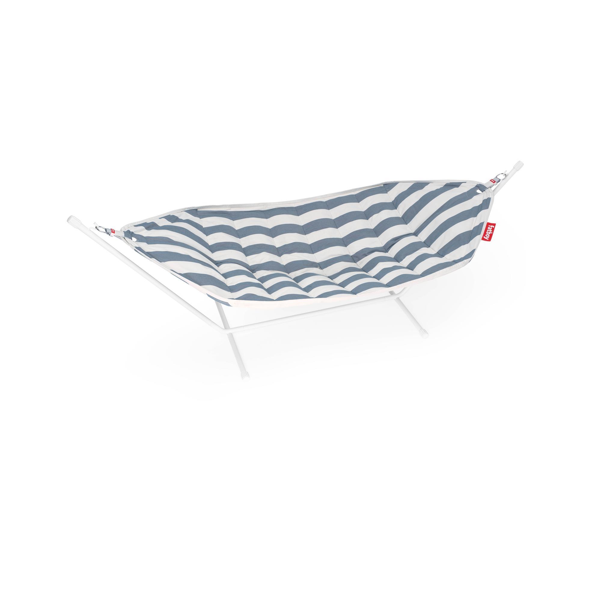 Fatboy Headdemock Hammock Superb Stripe Ocean Blue/ Light Gray