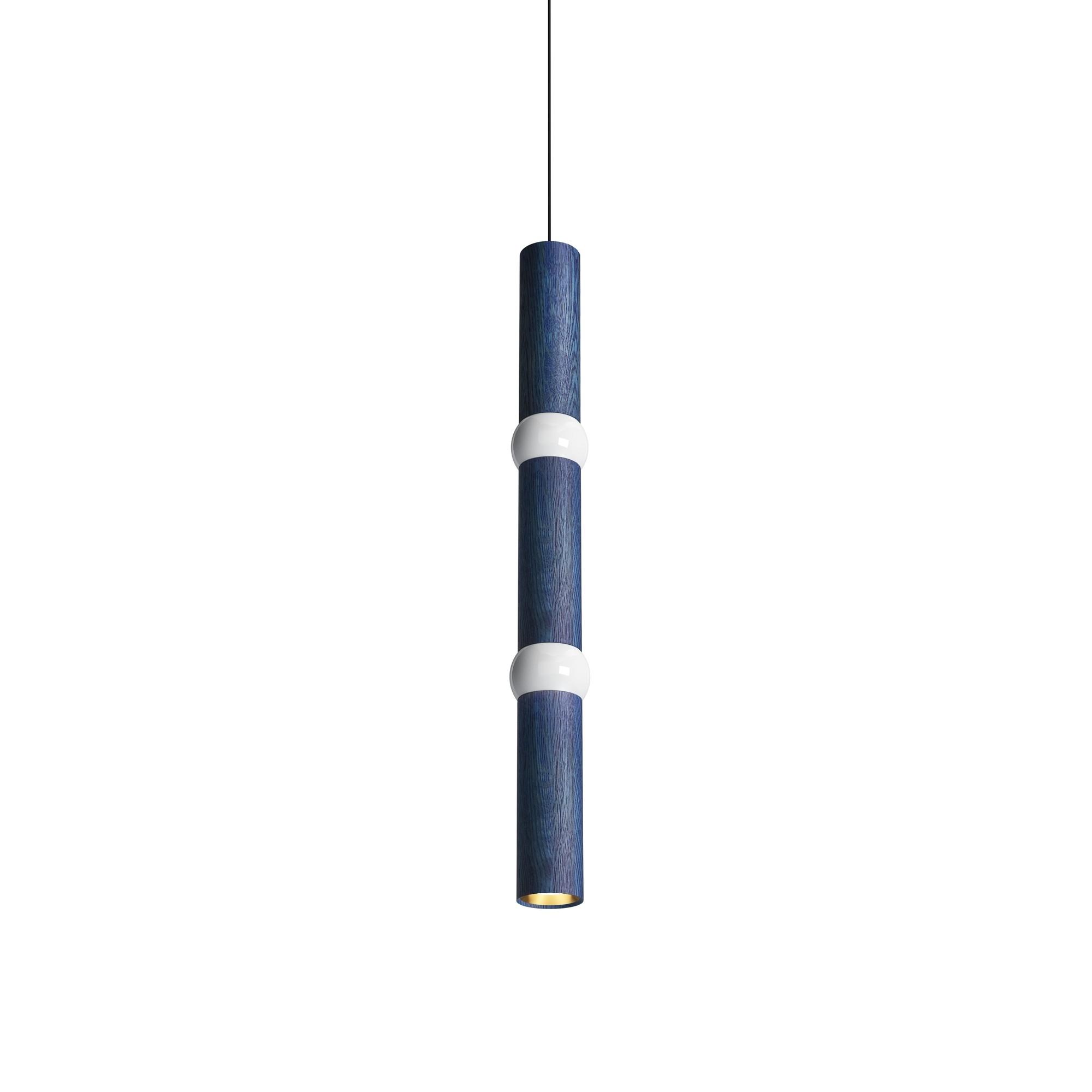 Oblure Lightbone Plafondlamp/ Hanglamp Groot Blauw