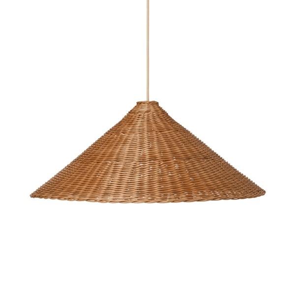 Ferm Living Dou Ø68 Suspension Naturel M. Câble 4m