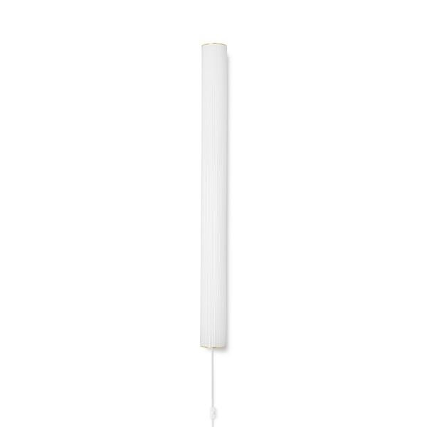 Ferm Living Vuelta Wall Lamp 100 White/ Brass