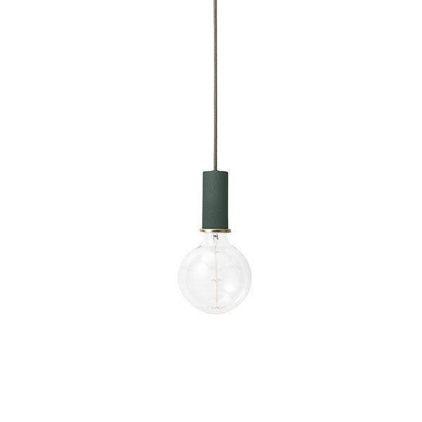 Ferm Living Low Socket Dark Green 