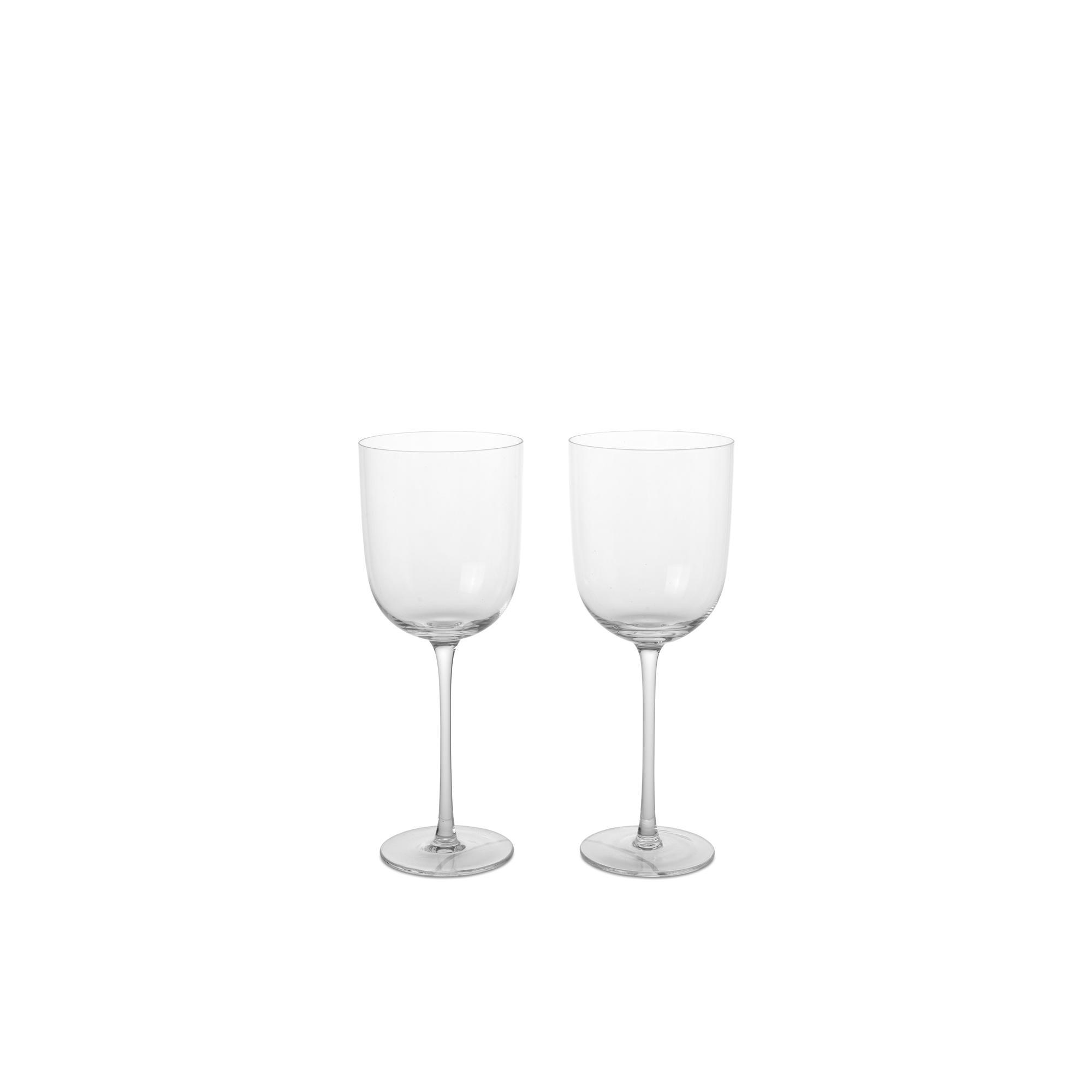 Ferm Living Host Red Wine Glass Set of 2 Clear