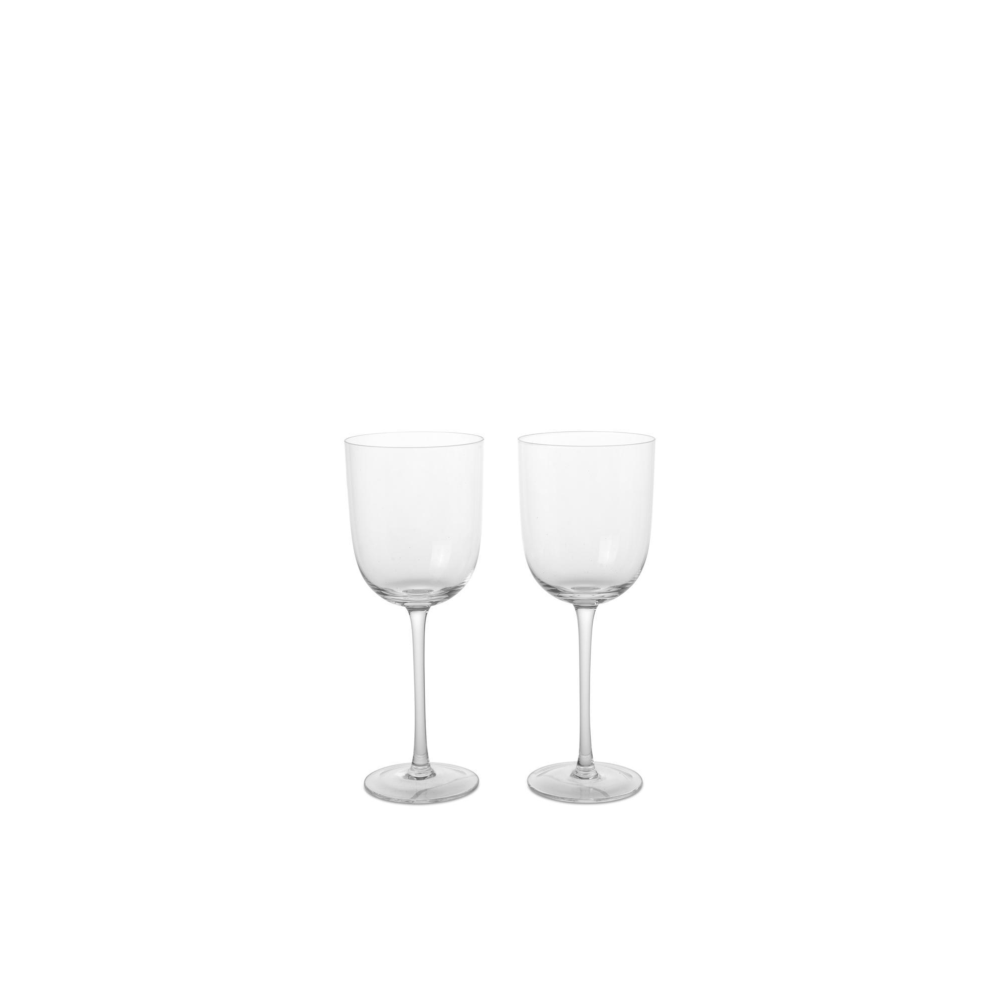 Ferm Living Host White Wine Glass Set of 2 Clear