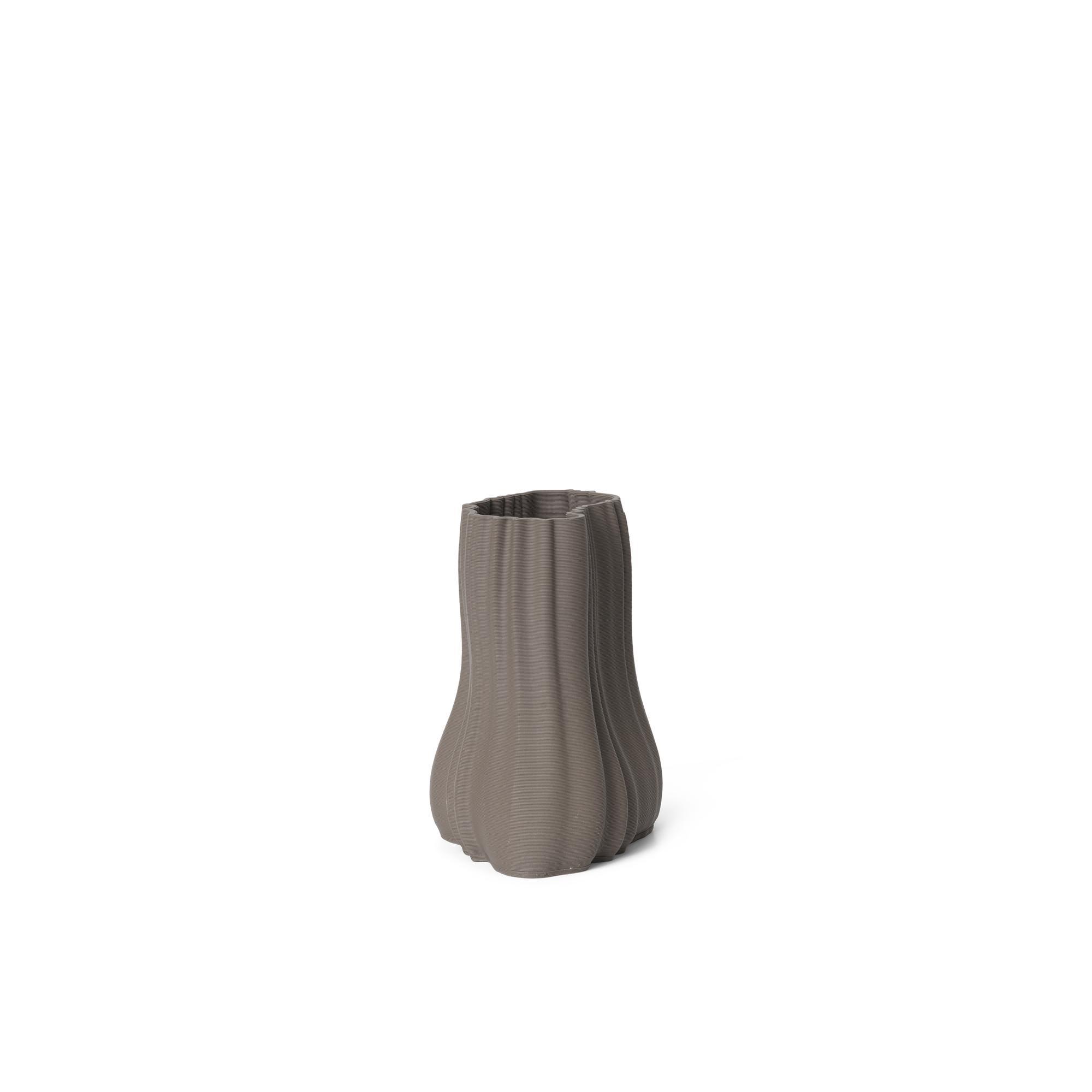 Ferm Living Moire Vase Anthracite