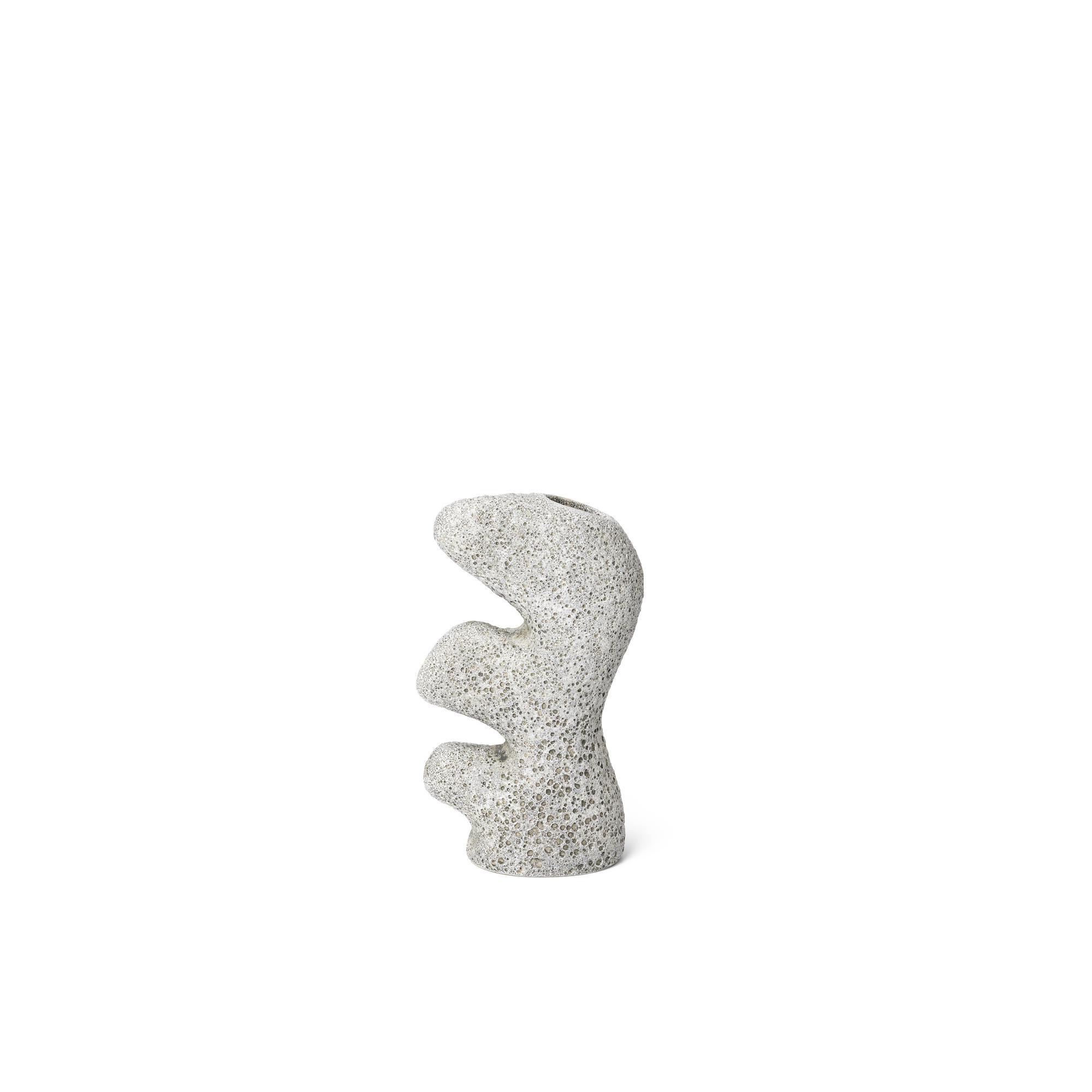 Ferm Living Yara Vase Small Gray Pumice