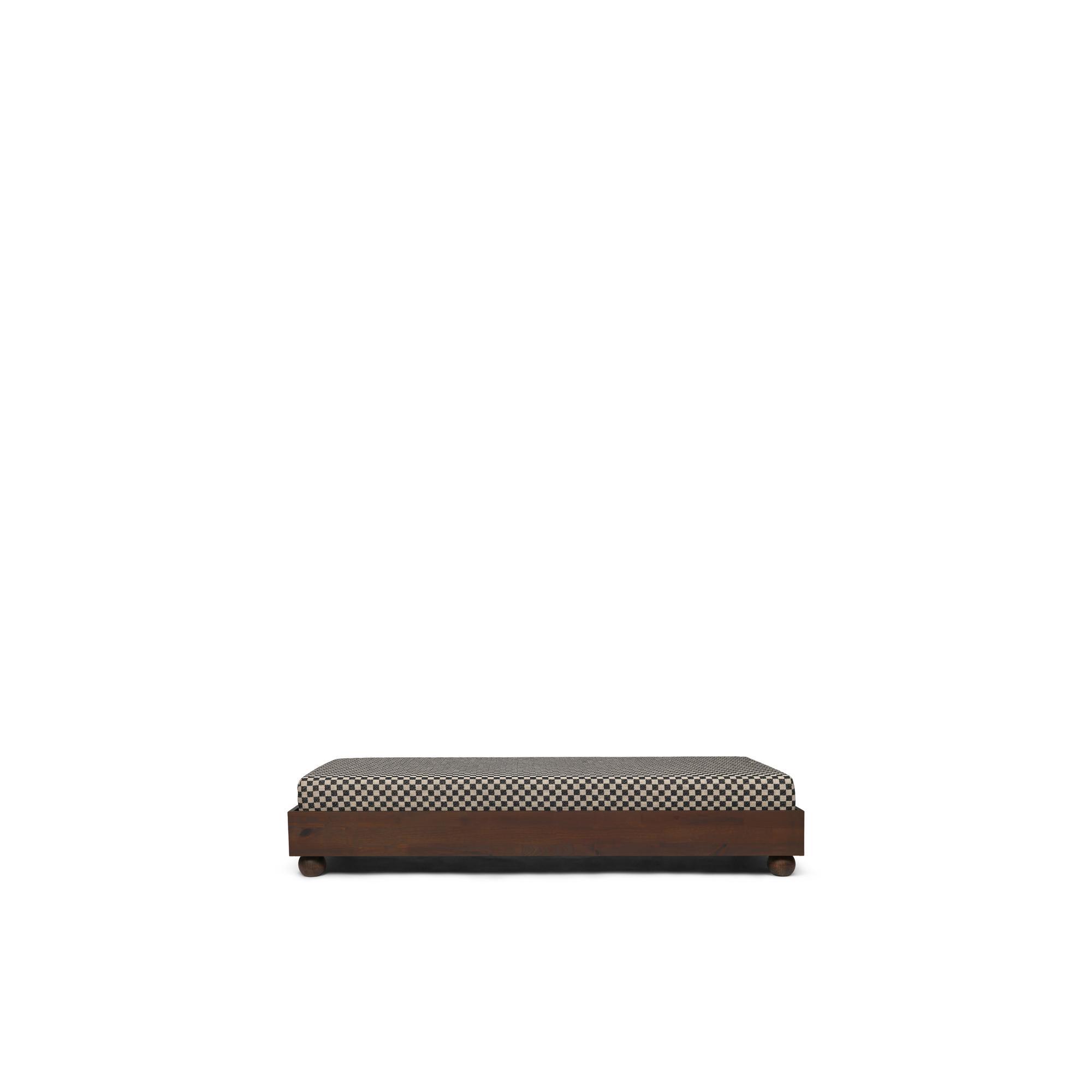 Ferm Living Rum Daybed Check Mørk/Sand/Sort