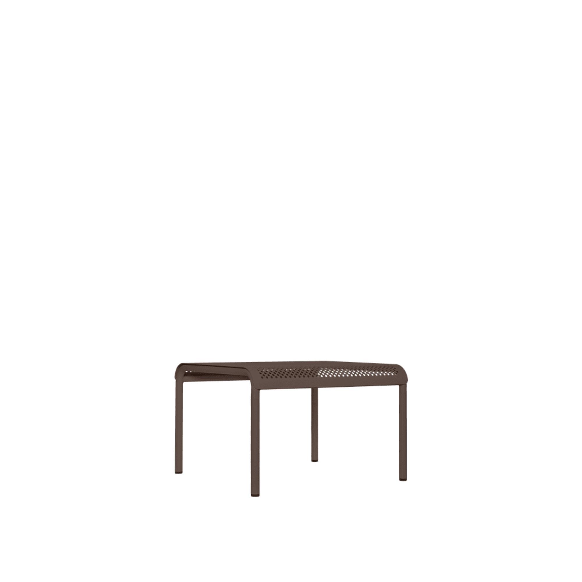 Ferm Living Dapple Low Garden Table 57x57 Dark Chocolate