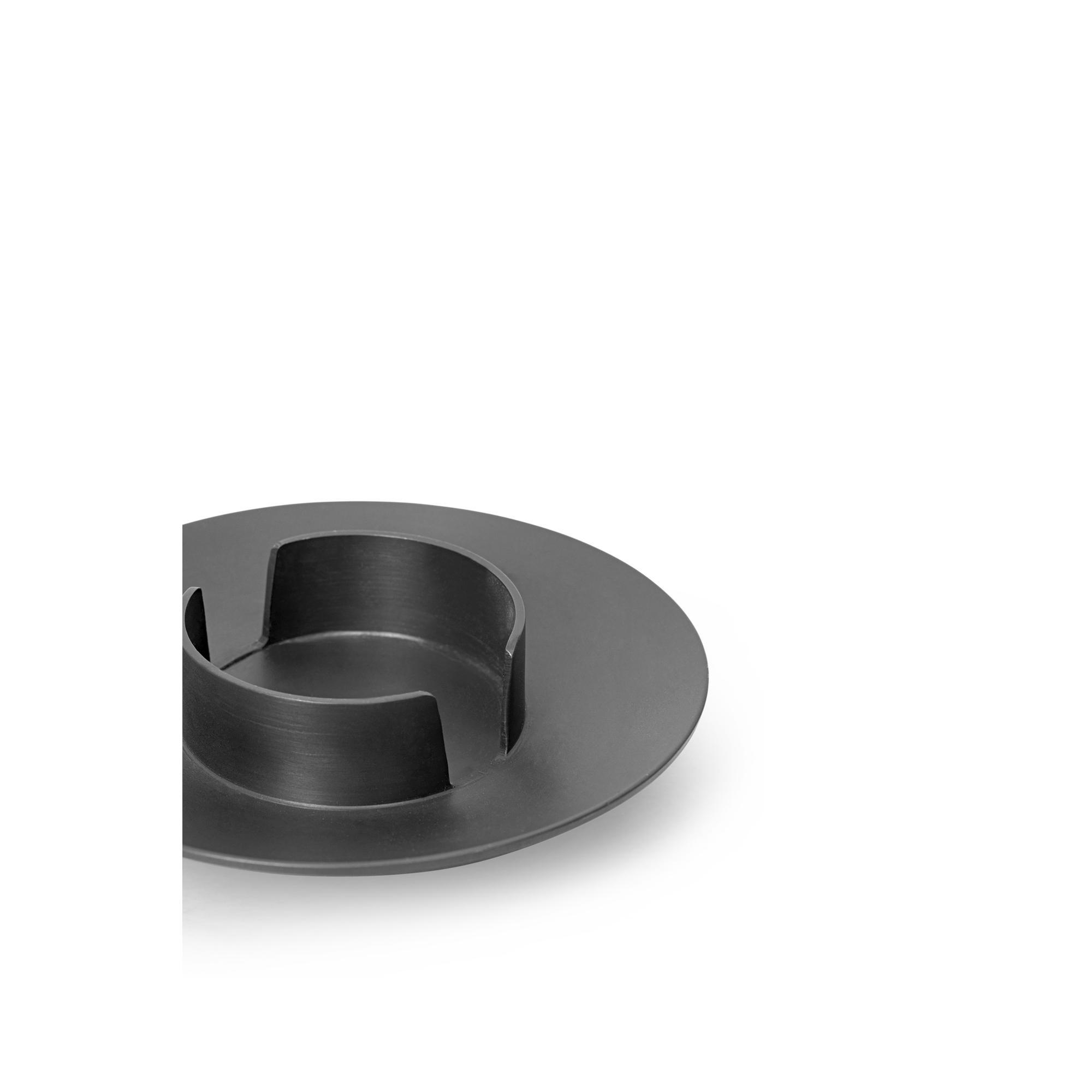 Ferm Living Block Lysestage Sort/Messing