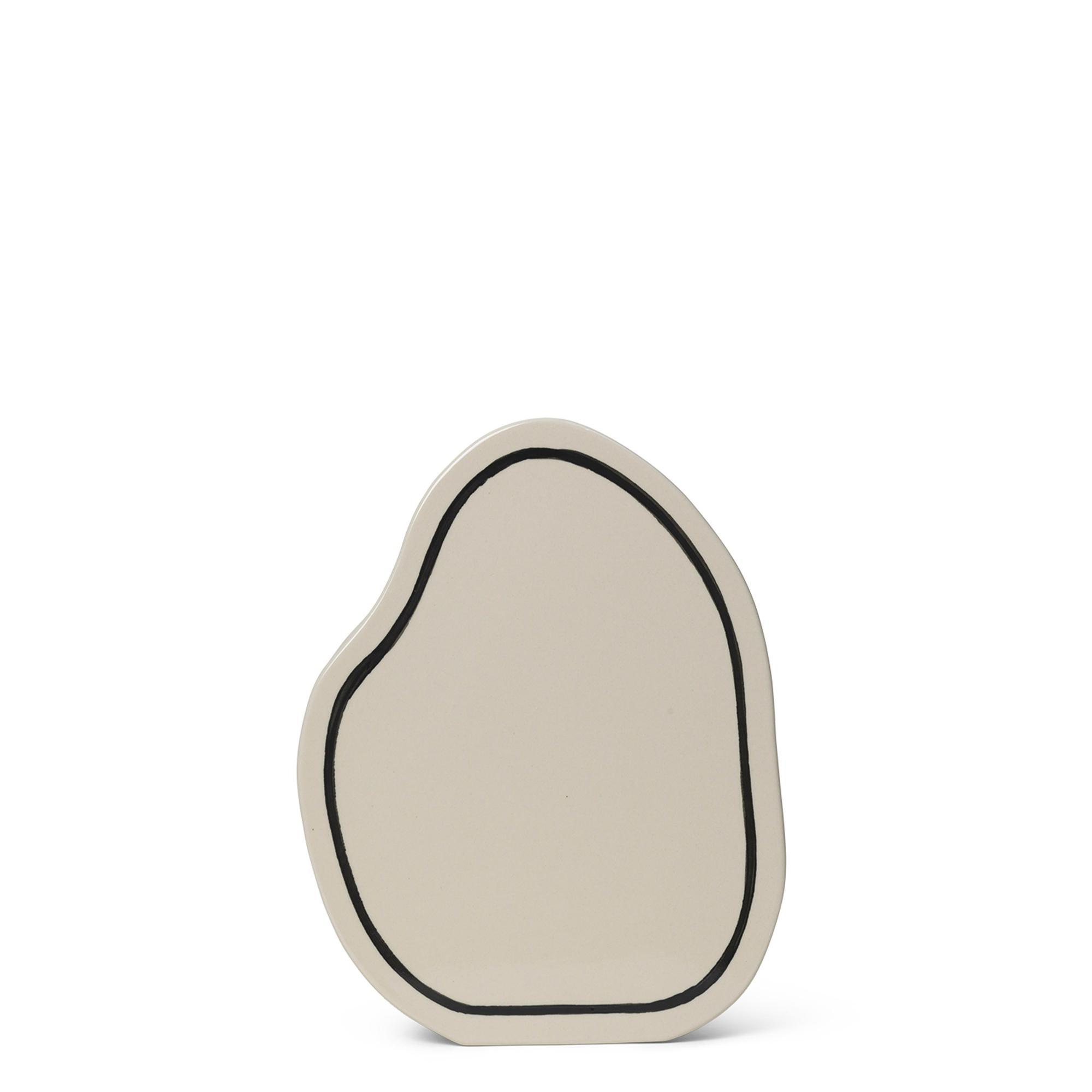 Ferm Living Paste Rounded Vase Off-white