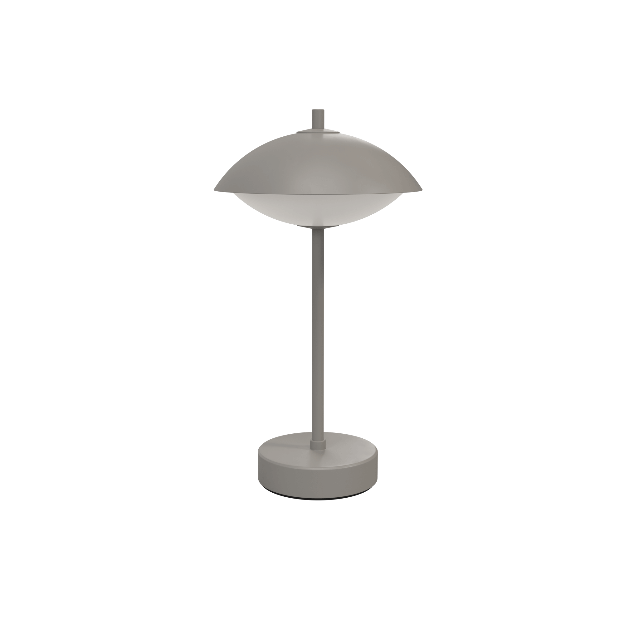 Fritz Hansen Clam Tragbare Lampe Neungrau