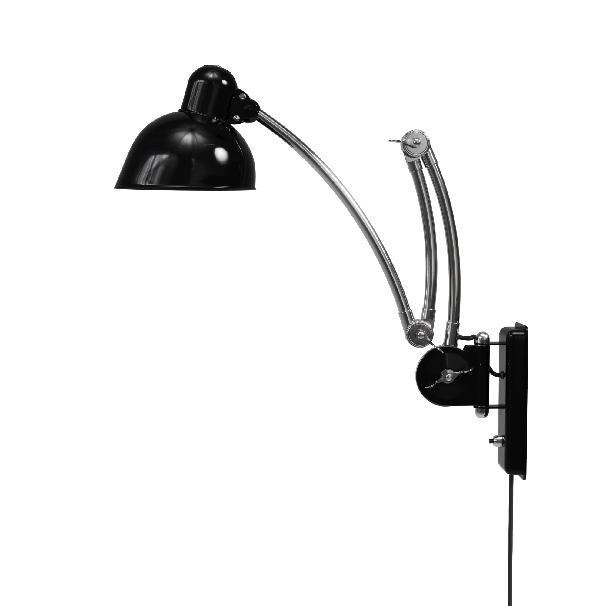 Fritz Hansen Kaiser Idell 6559-W Wandlamp Zwart