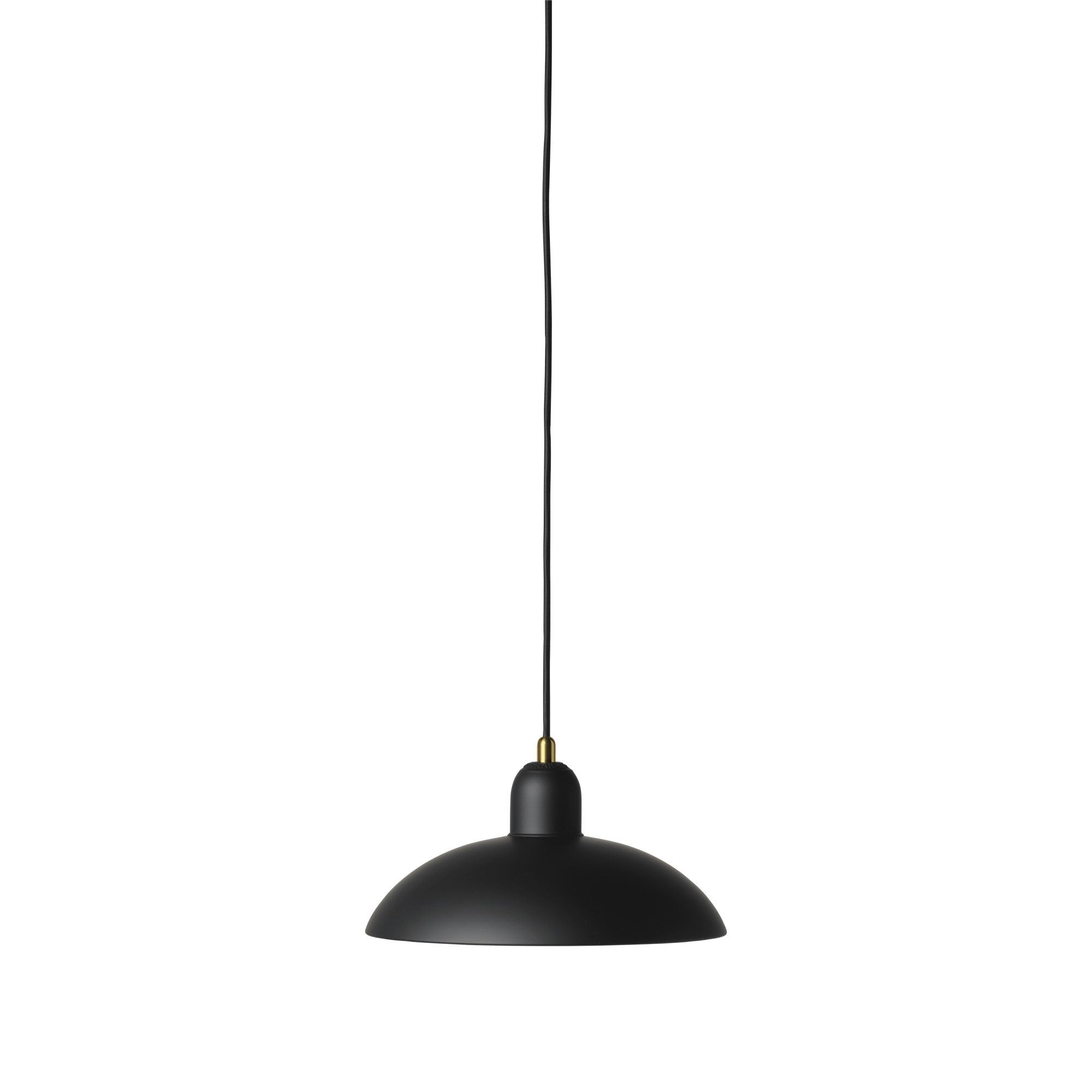 Fritz Hansen KAISER Idell 6631 Lampadario Nero Opaco/Ottone