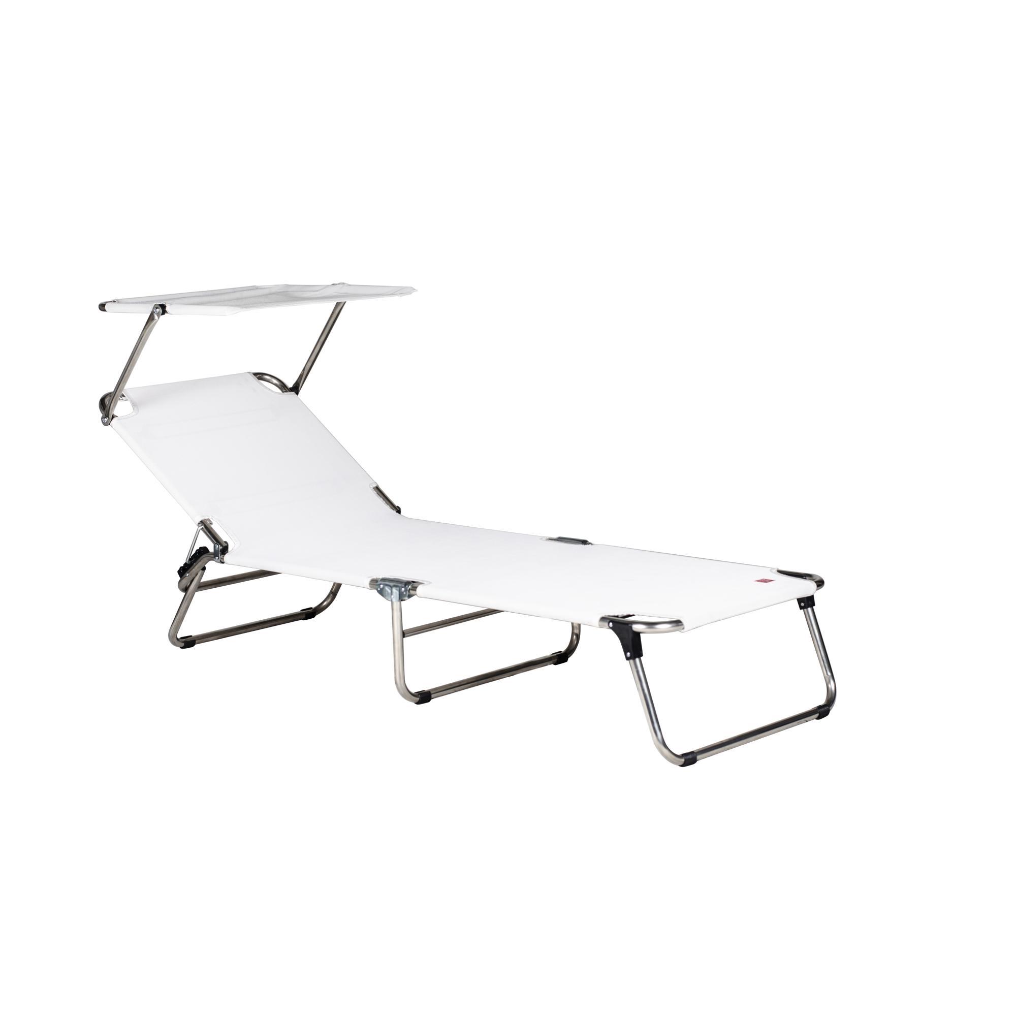 Fiam Amigo Top Sun Lounger White