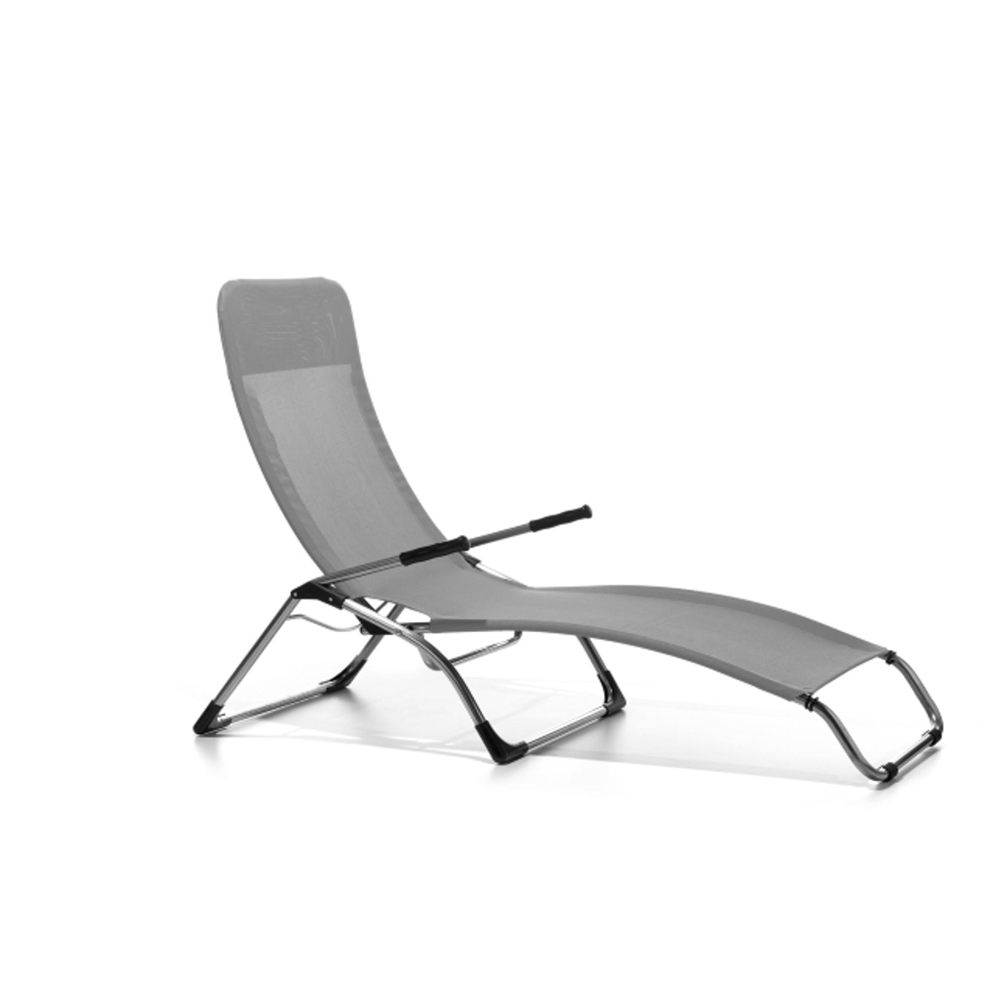 Fiam Samba Sun Lounger Gray