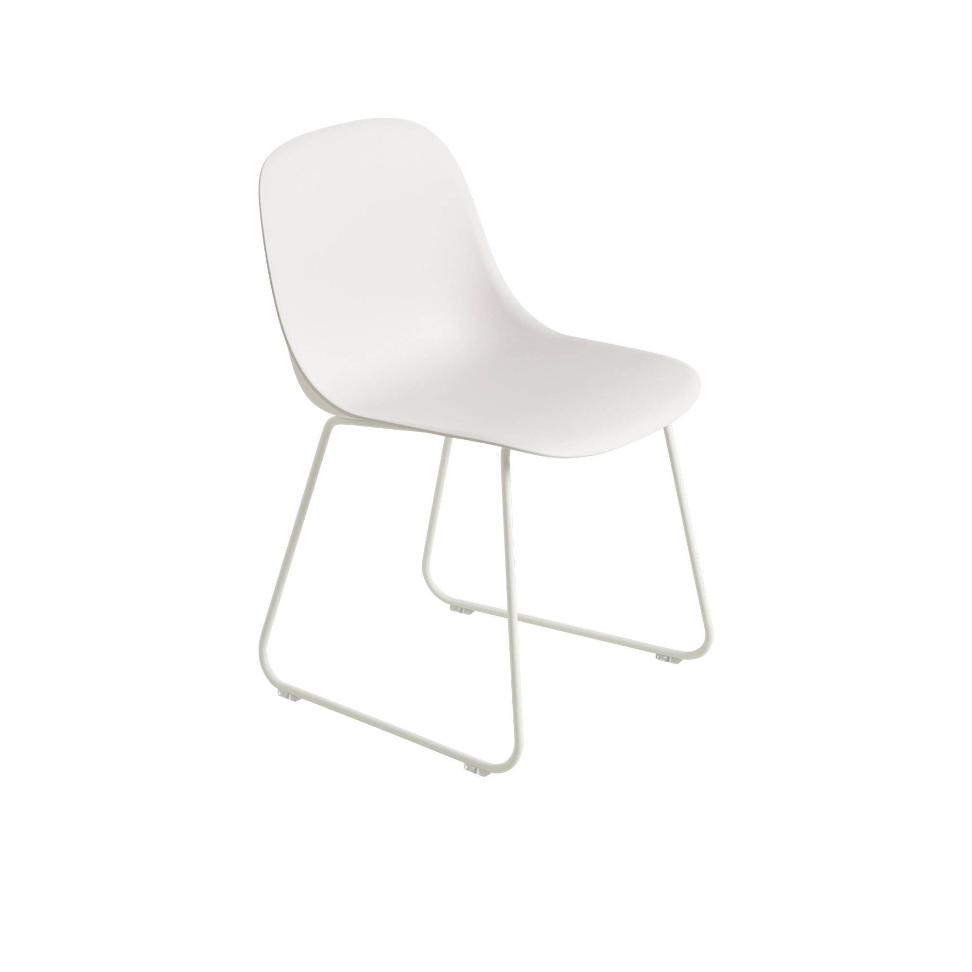 Muuto Fiber Dining Chair w. Sled Base White