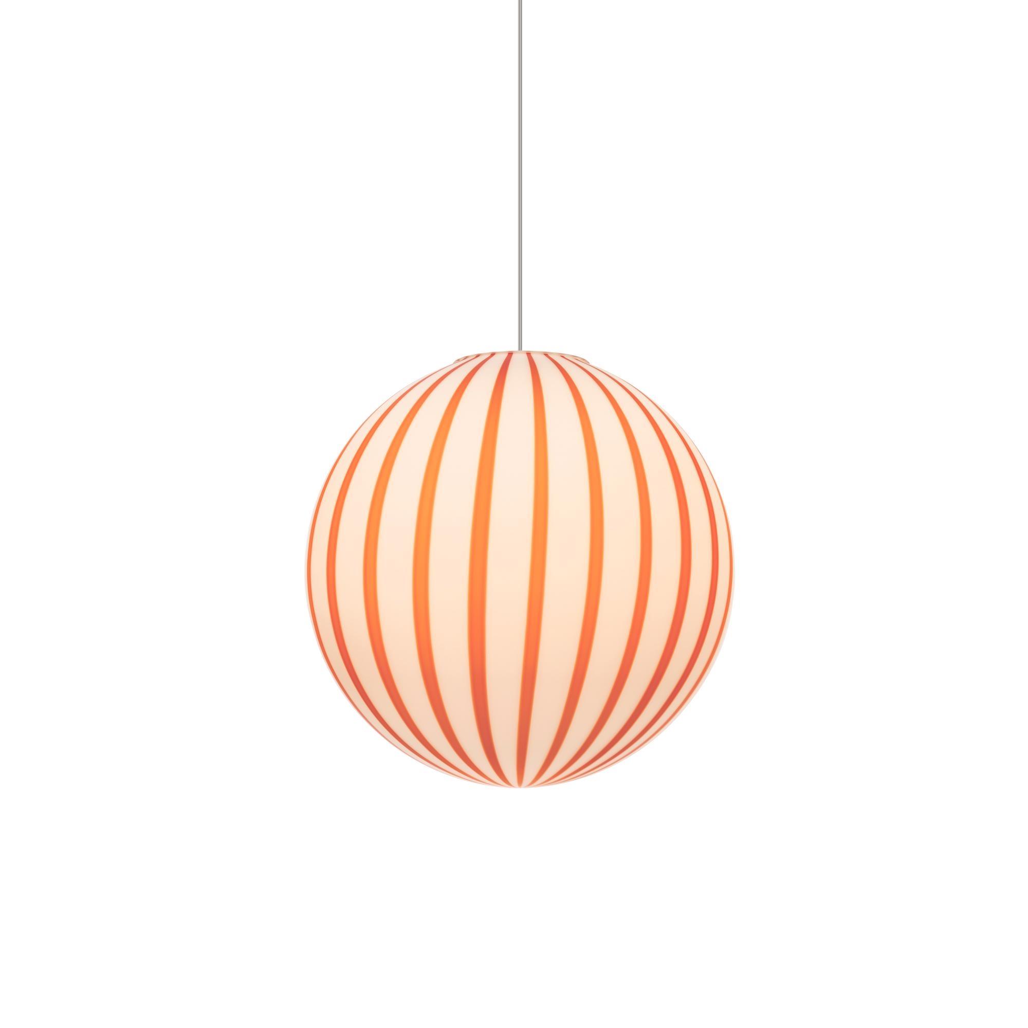 Established & Sons FILIGRANA LIGHT S5 Globe Pendant Ø50 Red