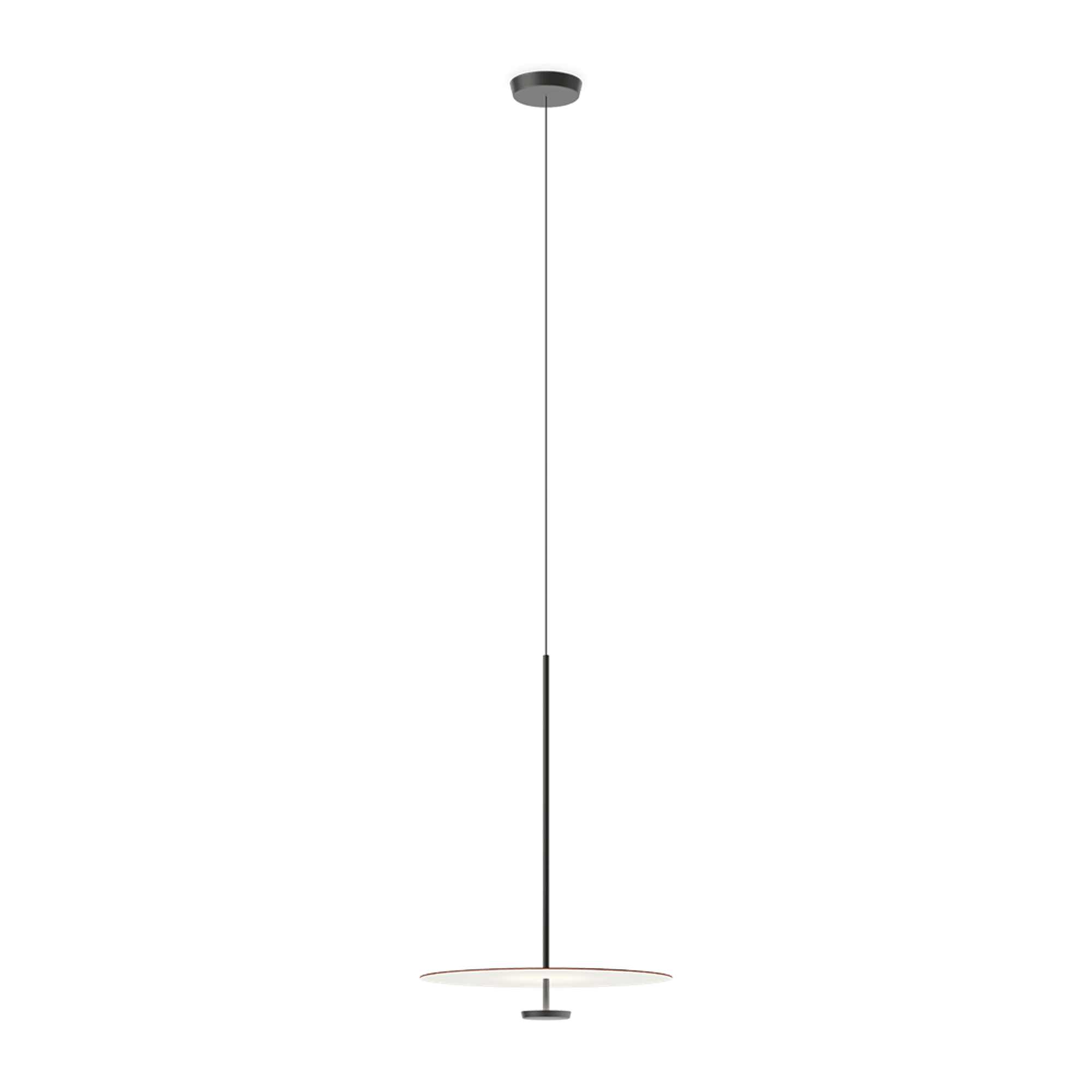 Vibia Flat Hanglamp 5940 Push Terra Donker