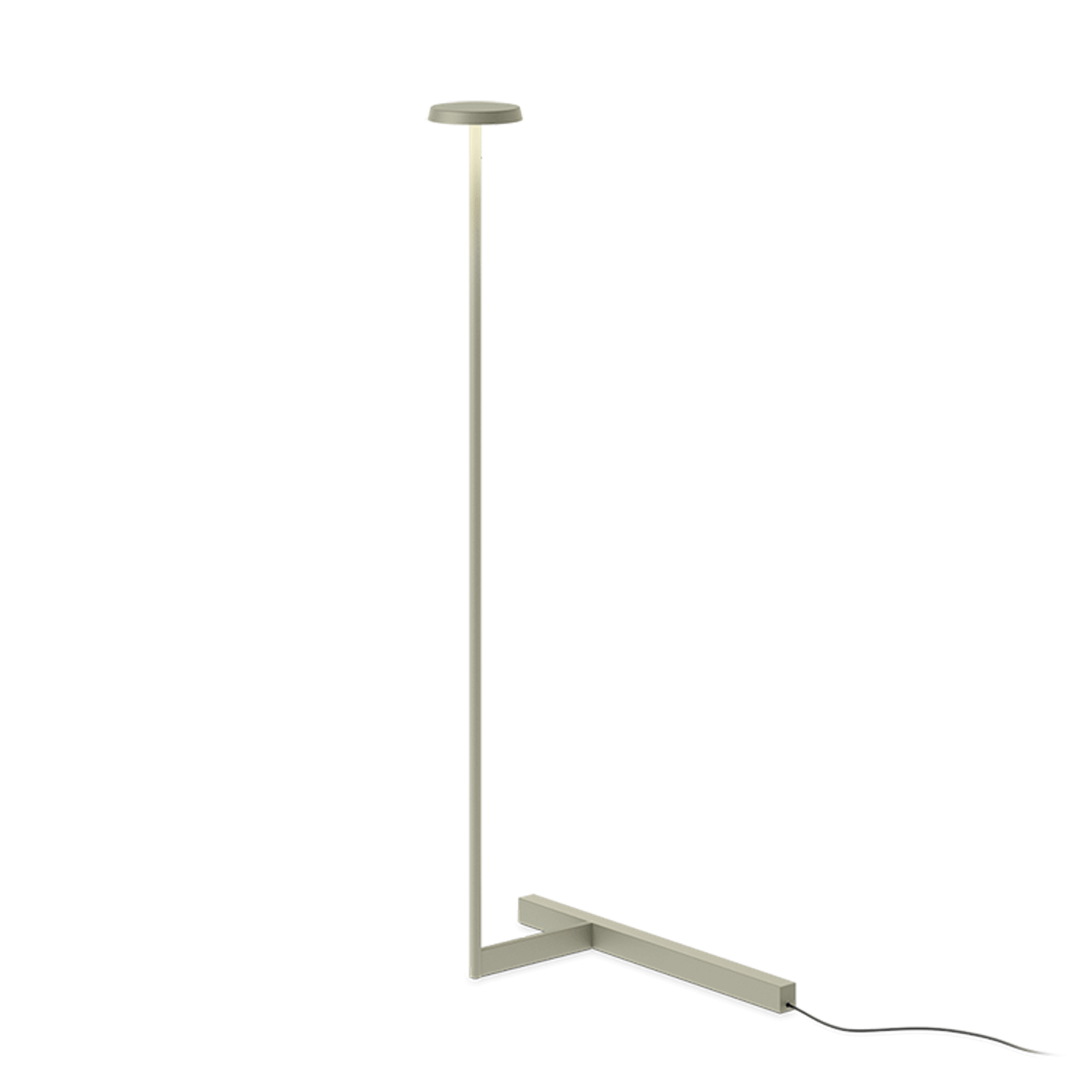 Vibia Flat Floor Lamp 5955 Push Green L1