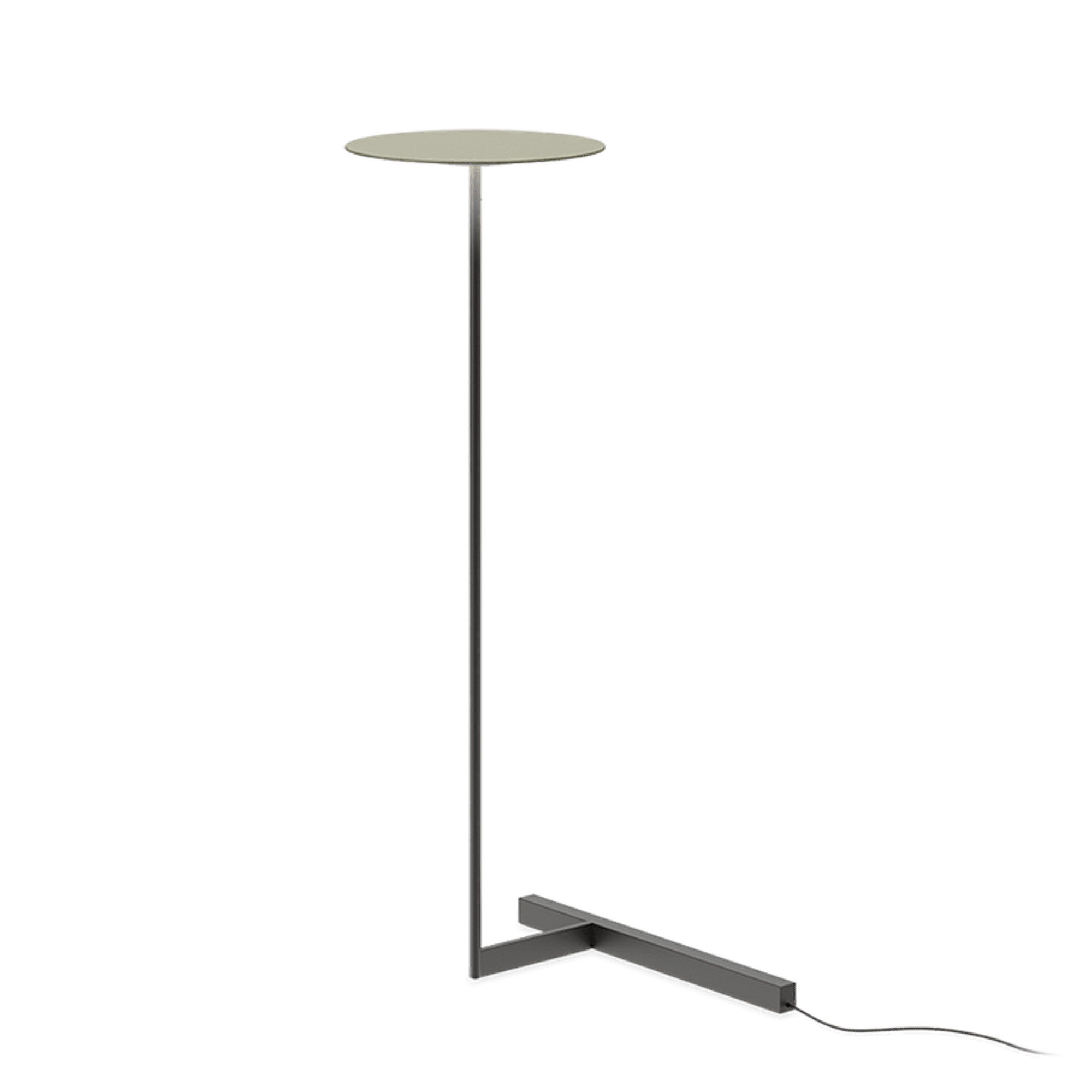 Vibia Flat Floor Lamp 5957 Push Green L1