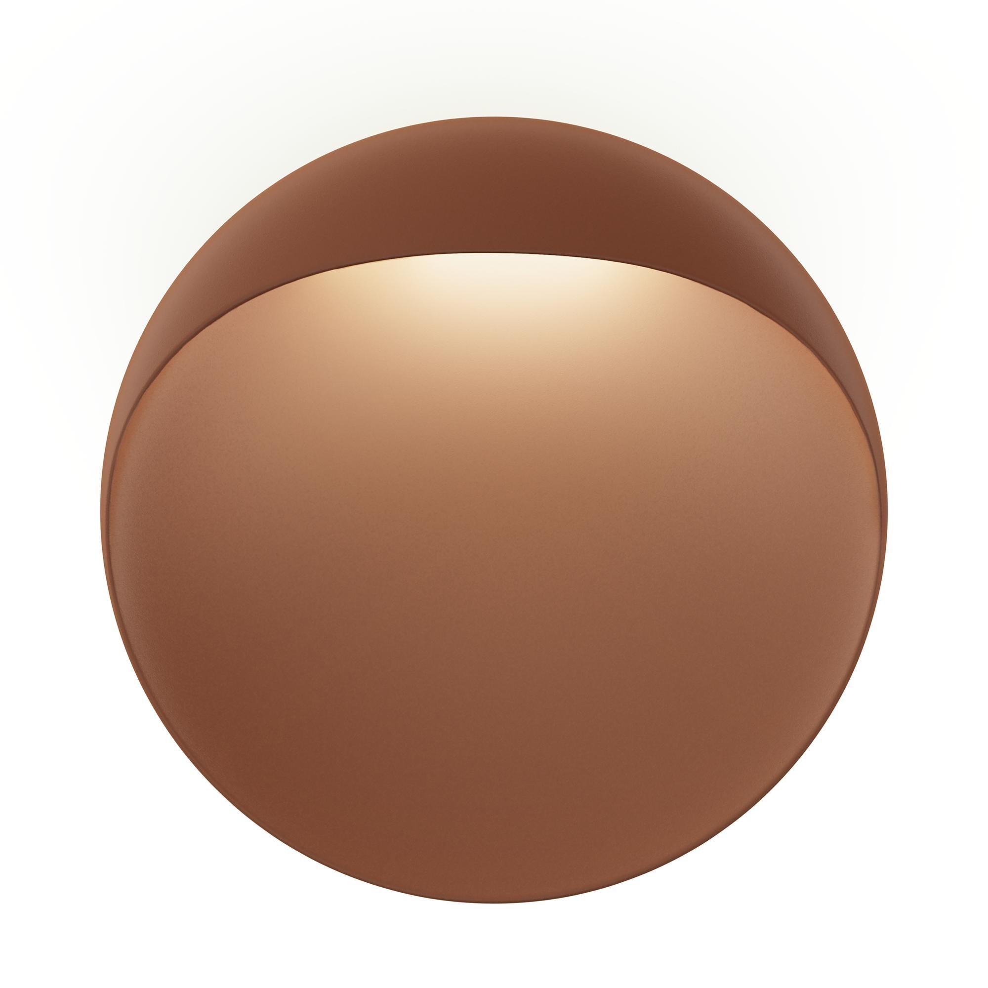 Louis Poulsen Flindt Wall/ Ceiling Light Ø40 2700K & Dali Corten