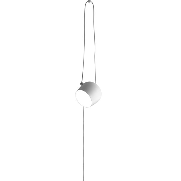 Flos AIM Pendant White w. Plug Small