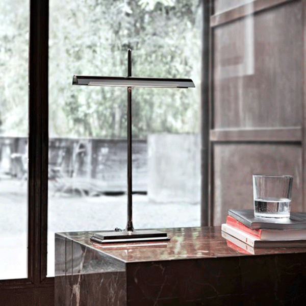 Flos Goldman Table Lamp Black Nickel