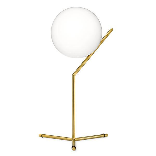 Flos IC T1 Lampe à Poser Haute Laiton