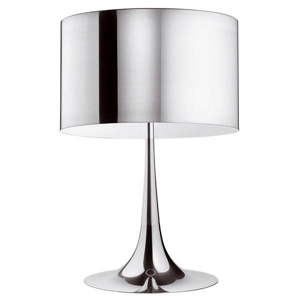 Flos Spun Light T2 Table Lamp Aluminium