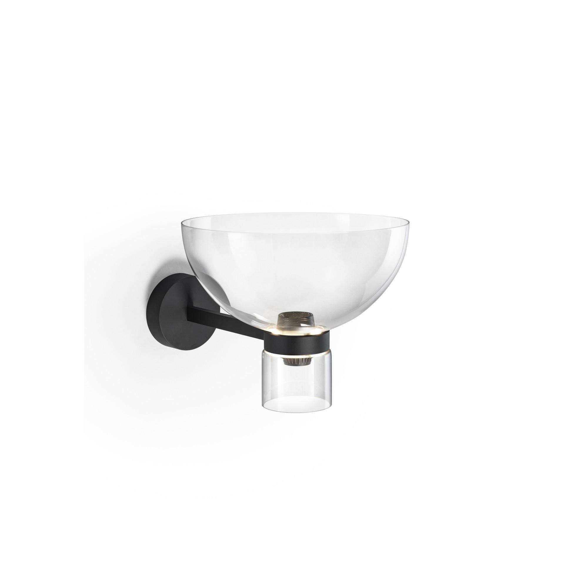 Flos Nocturne komvormige Wandlamp Zwart