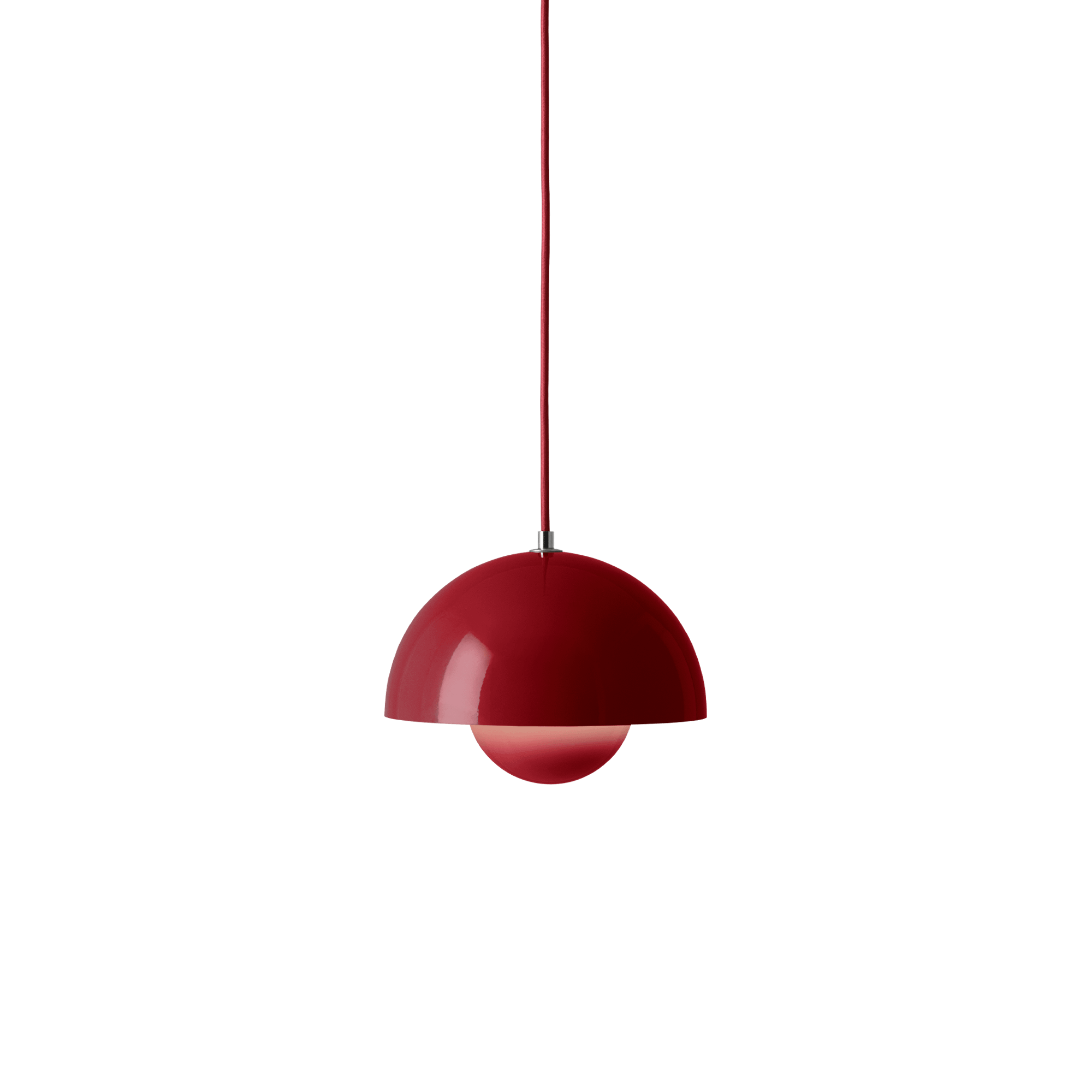 &Tradition Flowerpot VP1 Pendant Vermilion Red