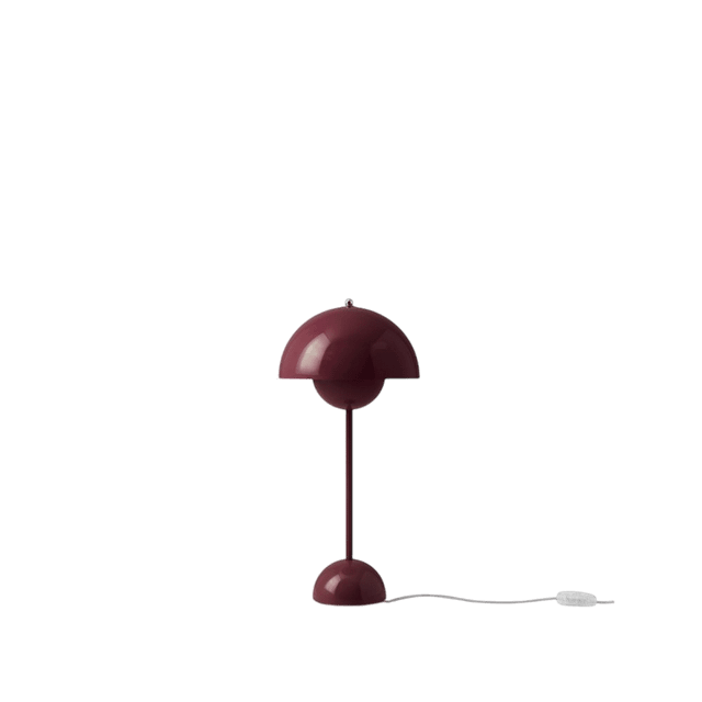 &Tradition Flowerpot VP3 Bordlampe Dark Plum