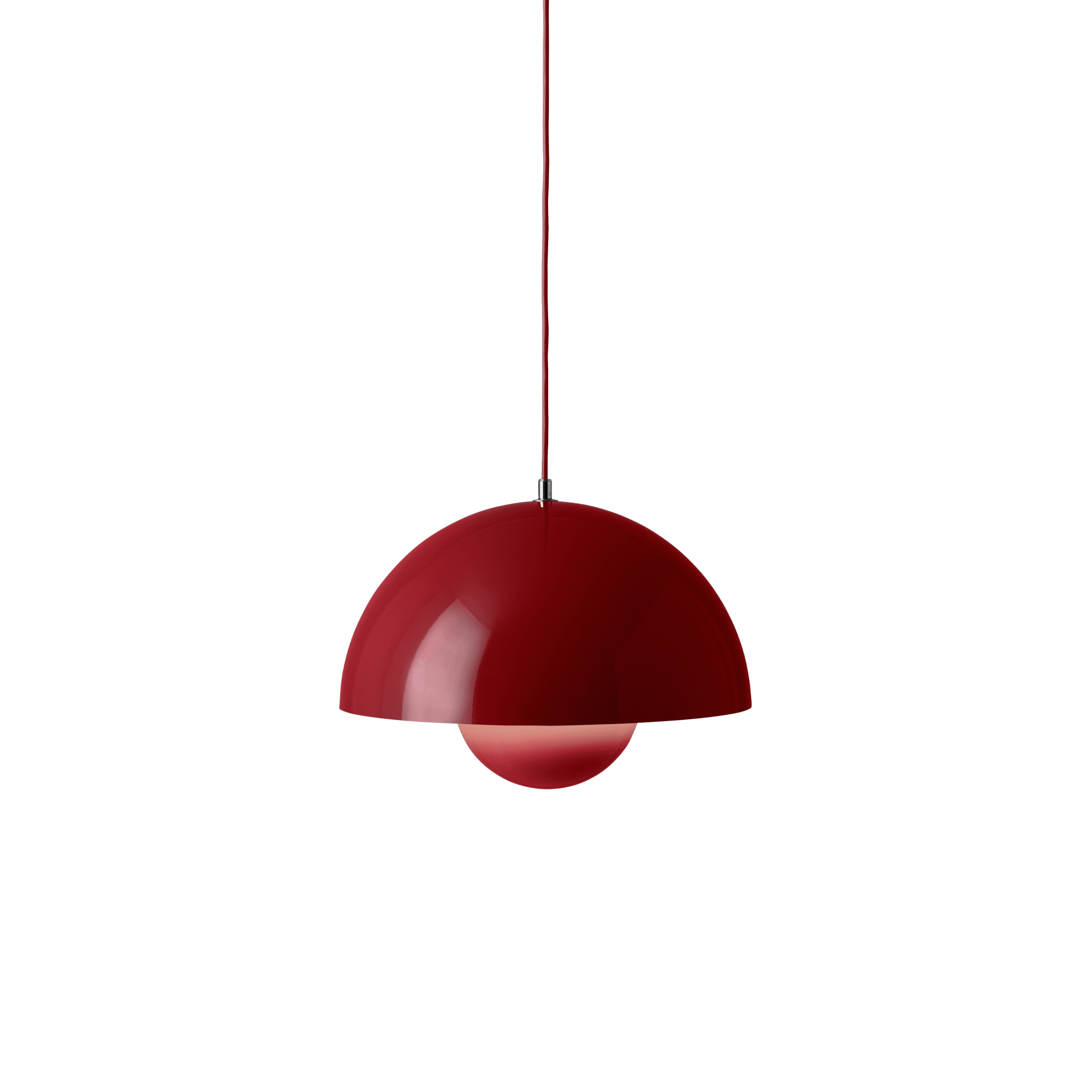 &Tradition Flowerpot VP7 Suspension Rouge Vermillon