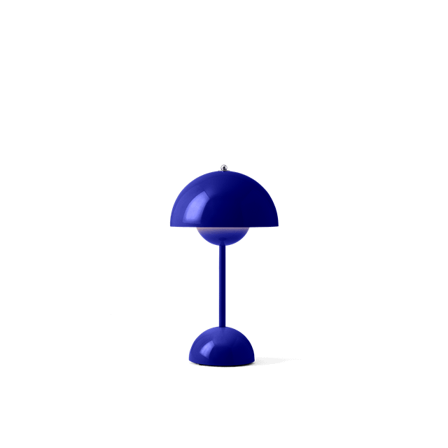 &Tradition Flowerpot VP9 Transportabel Lampe Cobalt Blue