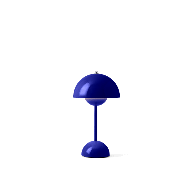 Bilde av &tradition Flowerpot Vp9 Bærbar Bordlampe Cobalt Blue