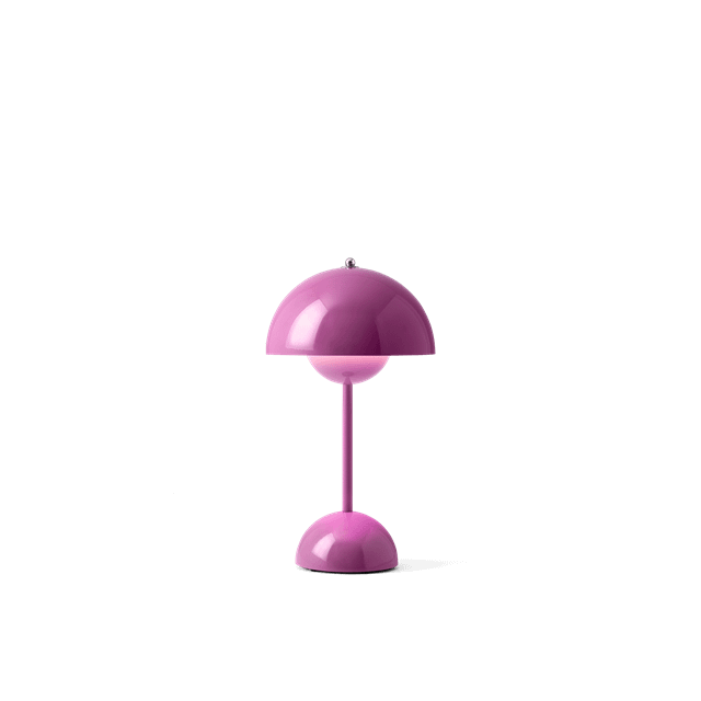 &Tradition Flowerpot VP9 Portable Lamp Tangy Pink