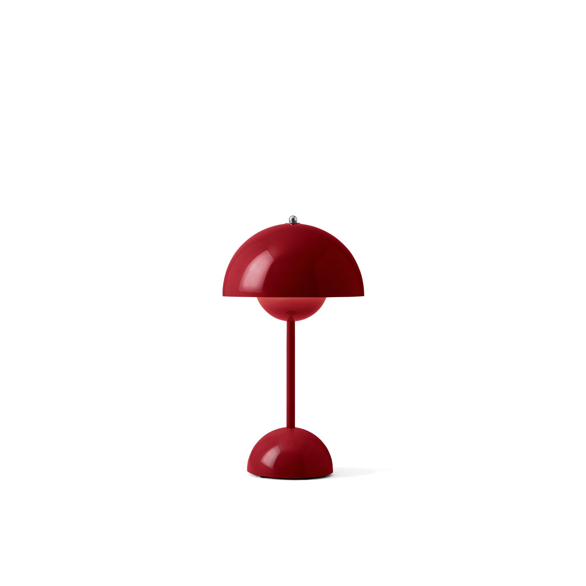 &Tradition Flowerpot VP9 Draagbare Lamp Vermiljoen Rood