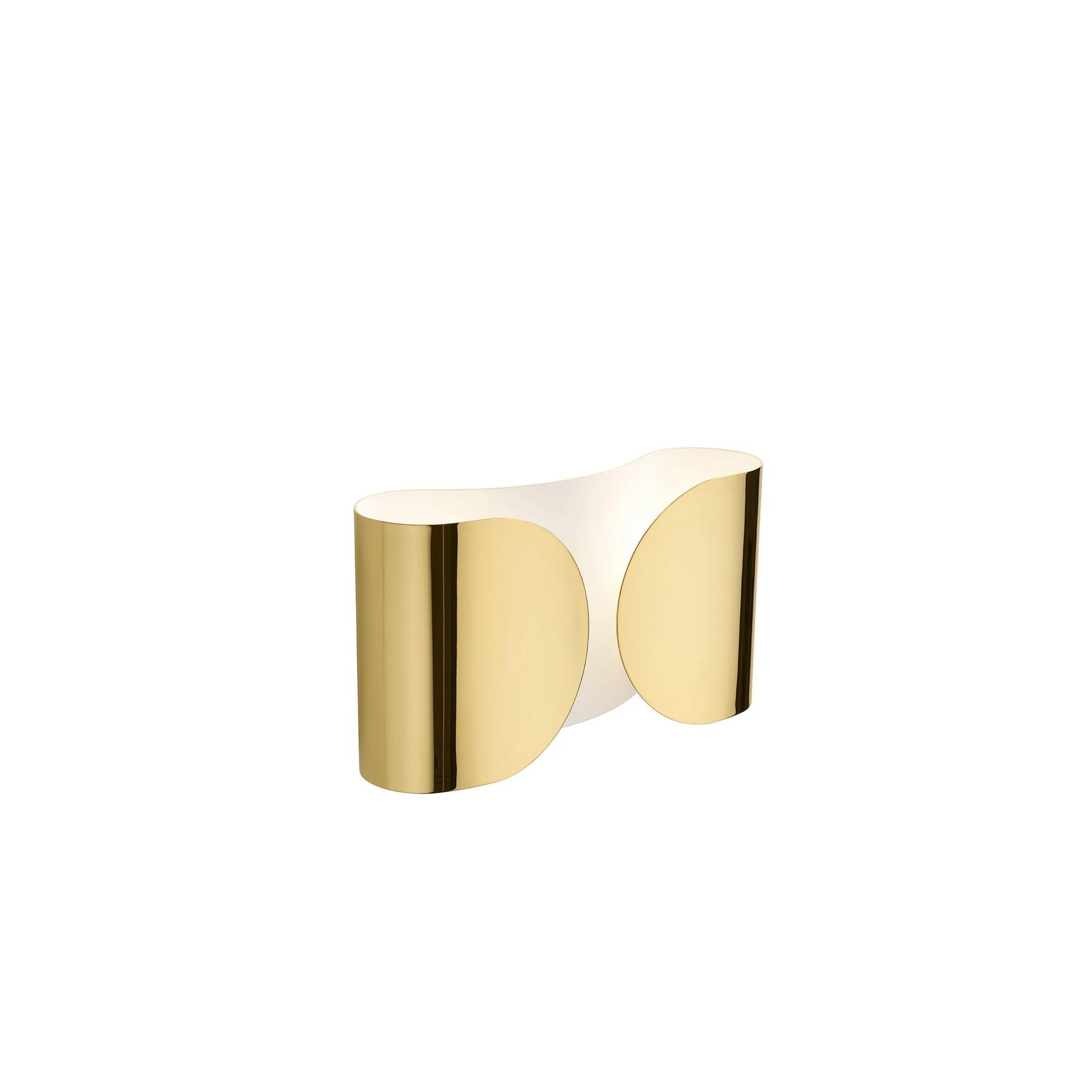 Flos Foglio Wall Lamp Gold