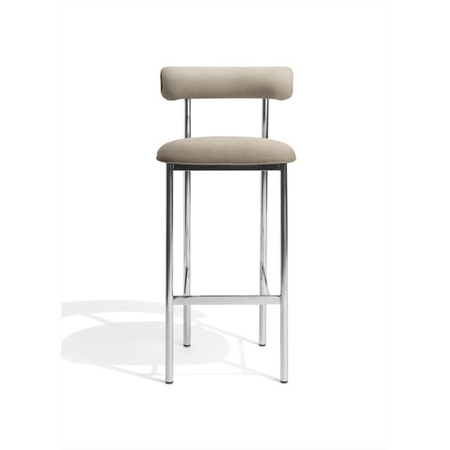 Møbel Copenhagen Font Barstol 65 cm Hallingdal 65 200/Poleret Stål Stel
