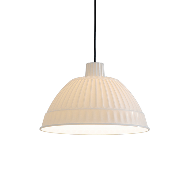 FontanaArte Cloche Pendant Opal White