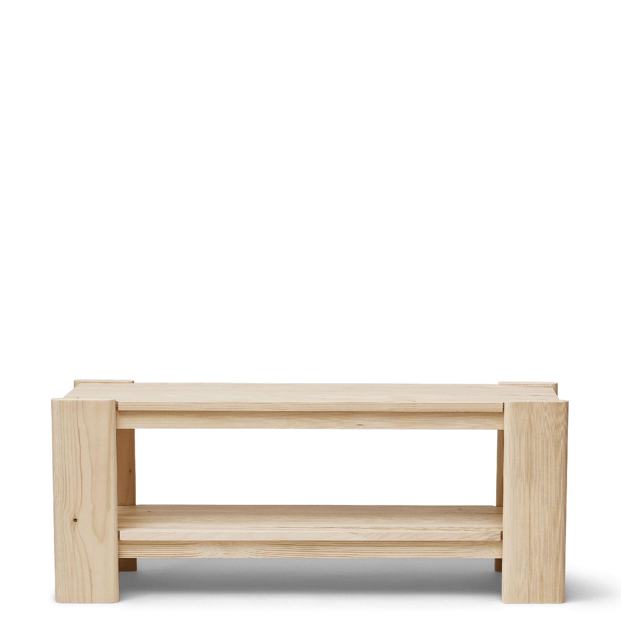 Form & Refine Beam Bench Pine