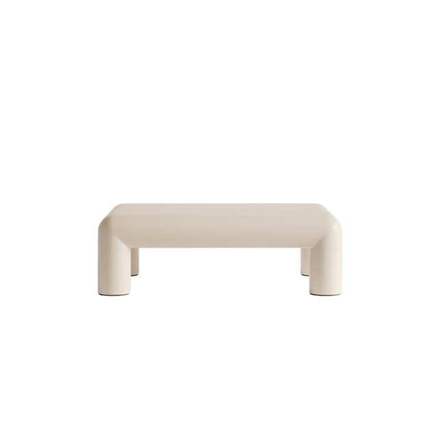 FORMARKIVET Cubio Sofabord 110x80 Semi-Gloss Light Beige