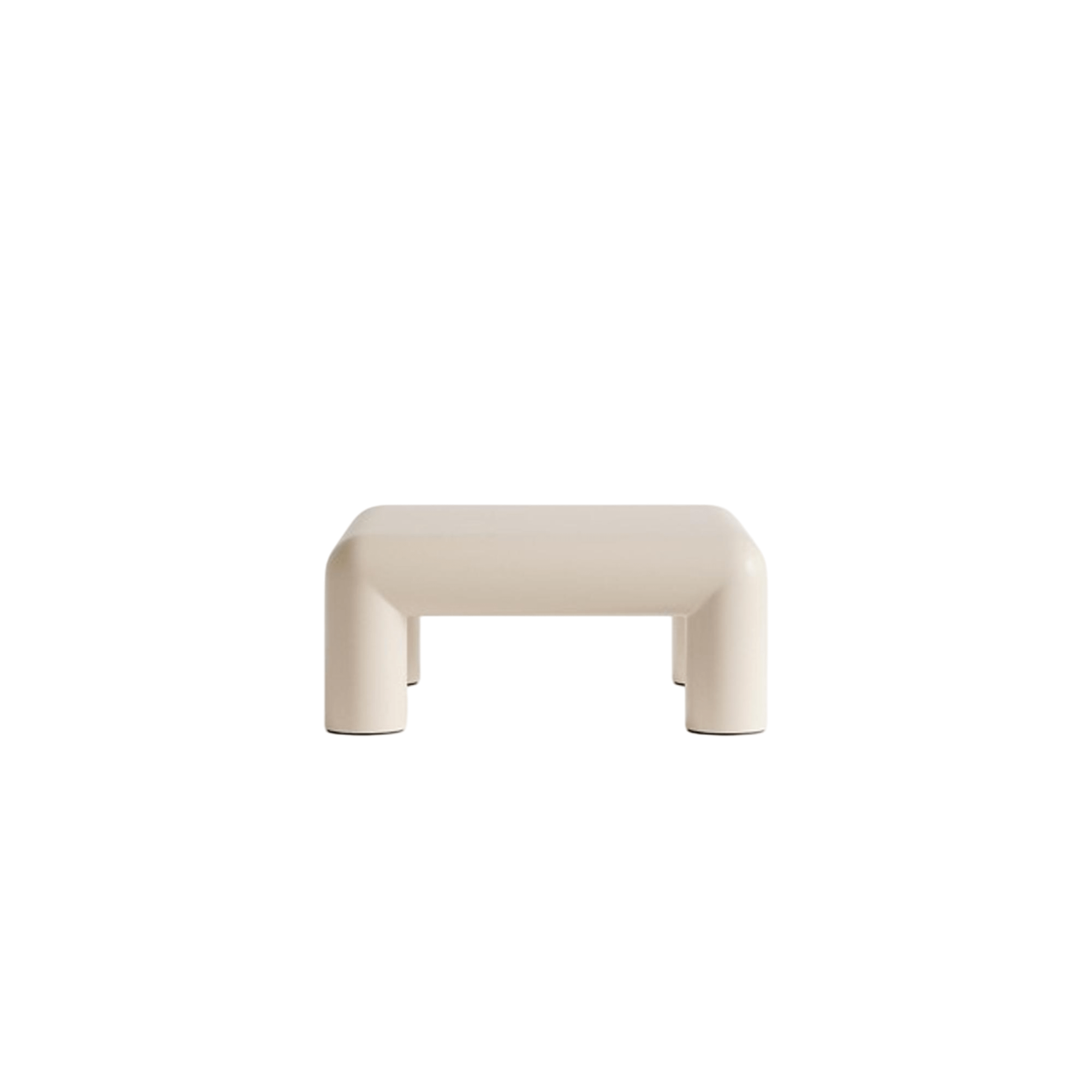 FORMARKIVET Cubio -sohvapöytä 80x80 Puolikiiltävä Vaalea Beige