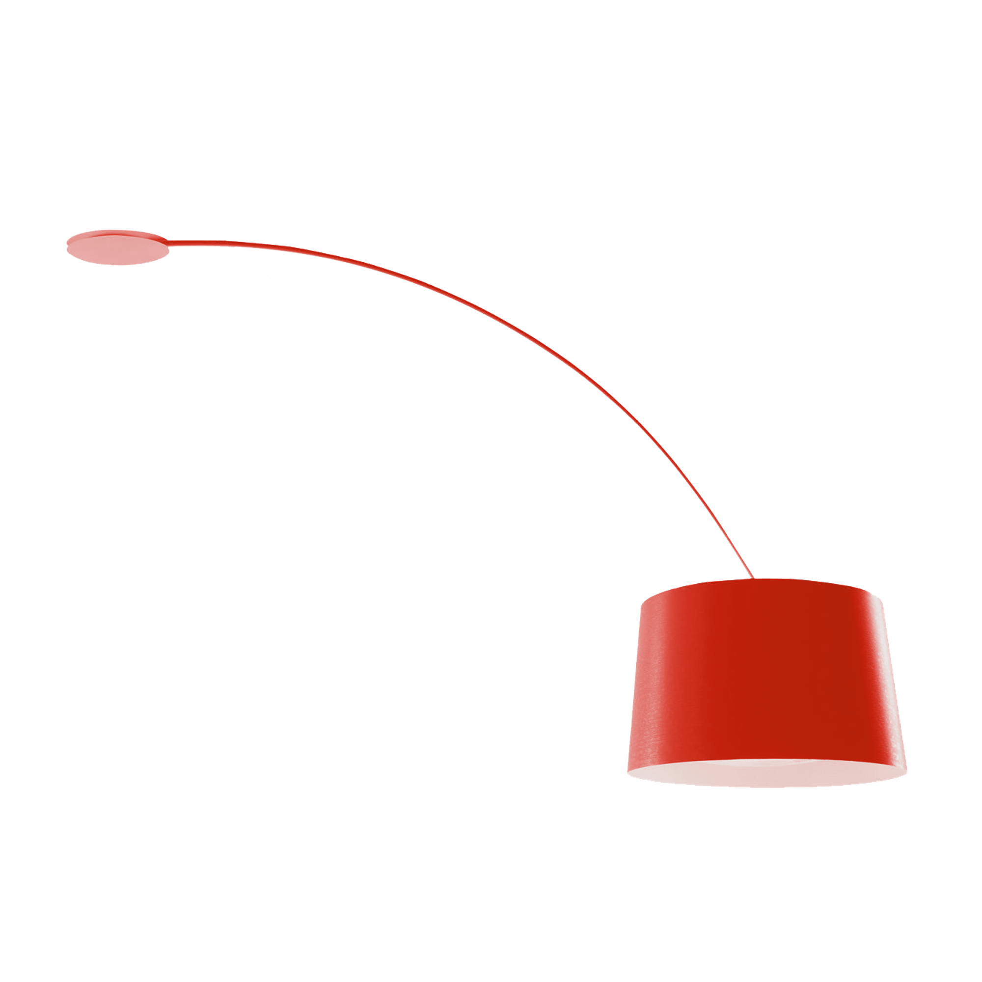 Foscarini Twiggy Lámpara de Techo Rojo