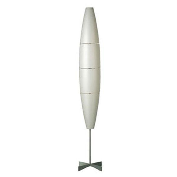 Foscarini Havana Golvlampa Aluminium Vit