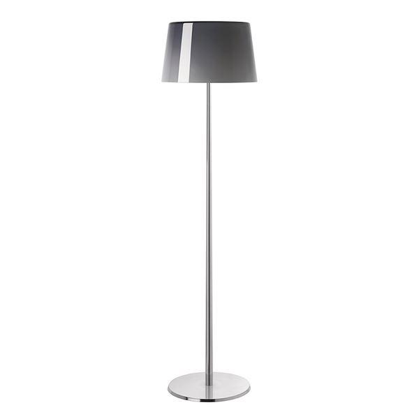 Foscarini Lumiere Xxl Floor Lamp Aluminum & Gray with Dimmer