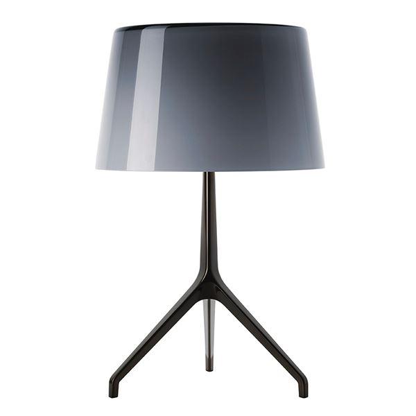 Foscarini Lumiere Xxl Tafellamp Grijs Verchroomd Zwart