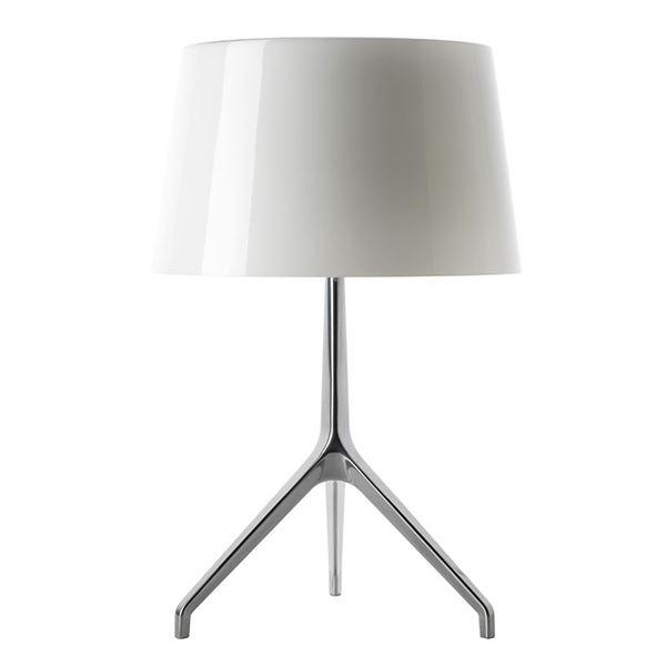 Foscarini Lumiere Xxl Lampe à Poser Blanc et Aluminium