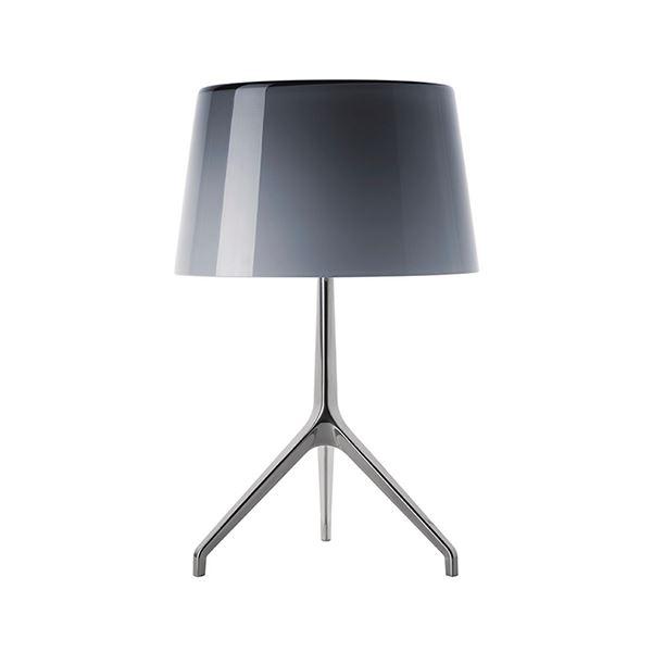 Foscarini Lumiere Xxs Lampe à Poser Gris et Aluminium