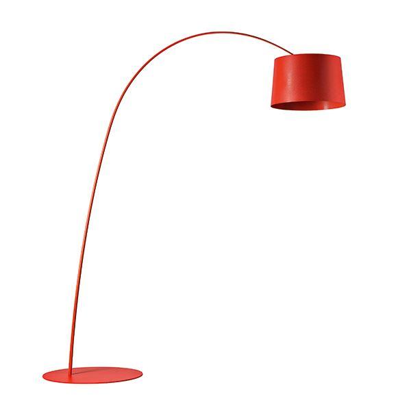 Foscarini Twiggy Lampadaire Rouge Foncé