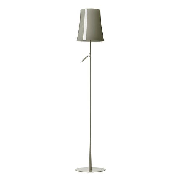 Foscarini Birdie Stehleuchte Grau m. Dimmer
